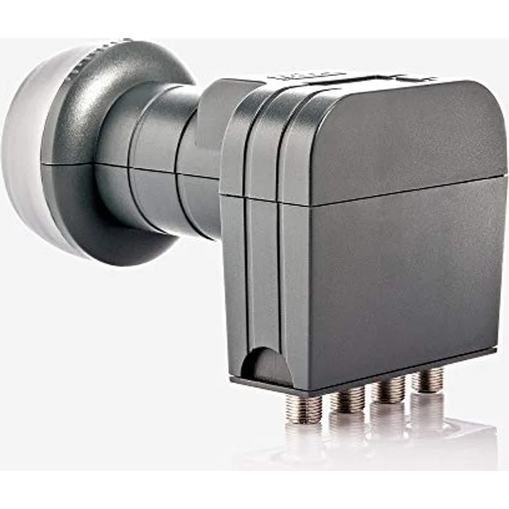 Fuba DAL 804 B Satellitenanlage, Antenne mit Quattro-Switch-LNB DEK 417, für 4 Teilnehmer, hoher Signalgewinn und Schlechtwetter-Reserve – Bild 6