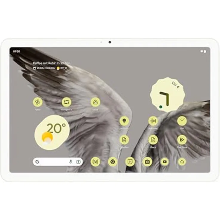 Google Pixel Tablet – Android-Tablet mit 11"-Display und einem Akku mit Langer Laufzeit – 8 GB RAM – 256 GB Speicherplatz – Porcelain