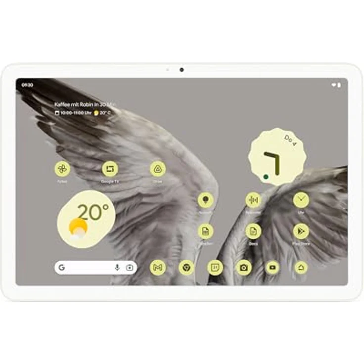 Google Pixel Tablet – Android-Tablet mit 11"-Display und einem Akku mit Langer Laufzeit – 8 GB RAM – 256 GB Speicherplatz – Porcelain – Bild 1