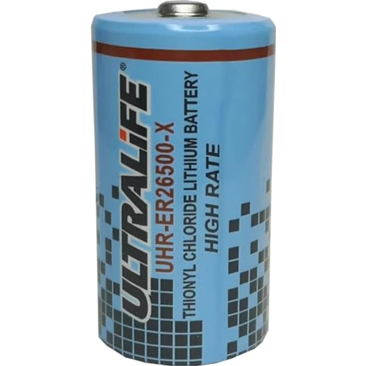 Ultralife UHR-ER26500-X Hochstrom Lithium-Thionylchlorid C Rundzelle, 3,6V 6500mAh für Messtechnik und Sicherheitstechnik – Bild 2