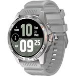 Ticwatch Atlas Smartwatch für Männer Android Grau Wear OS Smart Watch 90 Std. Akku 110+ Trainingsmodi Heatmap Sturzerkennung Gesundheits- und Fitnesstracker 5 ATM GPS-Kompass Nur Android-kompatibel