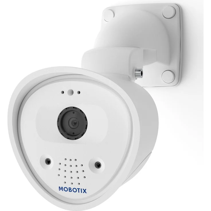Mobotix Box-Netzwerkkamera 4K IP-Kamera mit Weitwinkelobjektiv, Nachtsicht bis 30m, Weiss