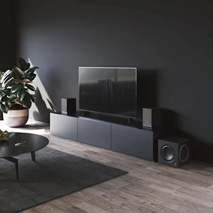 Audio Pro SW10, Subwoofer mit 200 Watt Leistung, 203 mm, Schwarz – Bild 3