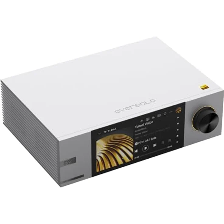 Eversolo DMP-A6 Master Edition Gen 2, Internet-Radio mit Dual ES9038Q2M DAC, 6-Zoll LCD-Display, HDMI ARC und individueller RGB-Beleuchtung – Bild 1