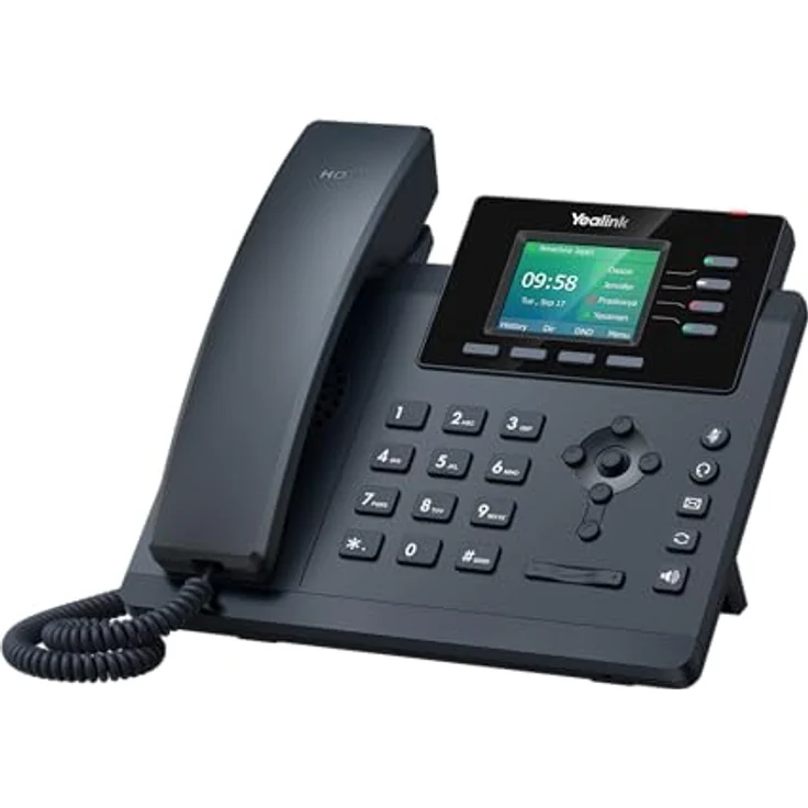 Yealink SIP-T34W, VoIP-Telefon mit integriertem Wi-Fi, HD-Audioqualität und 2,4-Zoll-Farbdisplay – Bild 3
