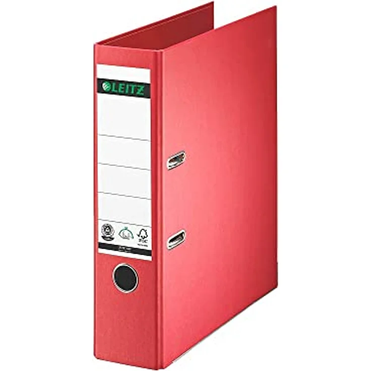 LEITZ Aktenordner Leitz Ordner '180°' Rückenbreite 8 cm, Recycling-Graupappe, farbig - Preisvergleich – Bild 2