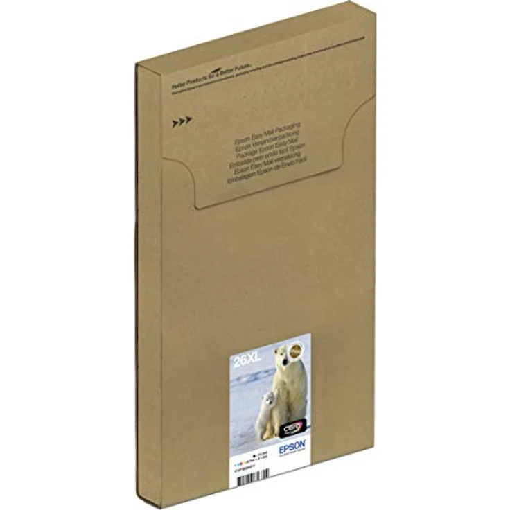 Epson Original 26XL Tinte Eisbär (XP-600 XP-700 XP-800 XP-510 XP-710 XP-615 XP-610 XP-810 XP-720 XP-820 XP-520 XP-620 XP-625) Multipack 5-farbig – Bild 2