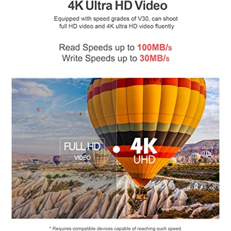 Netac 256GB Micro SD Karte, UHS-I TF-Speicherkarte (A1, U1, C10, V10) mit bis zu 90/10 MB/s für Kameras, Dashcam, Switch und Smartphones – Bild 2