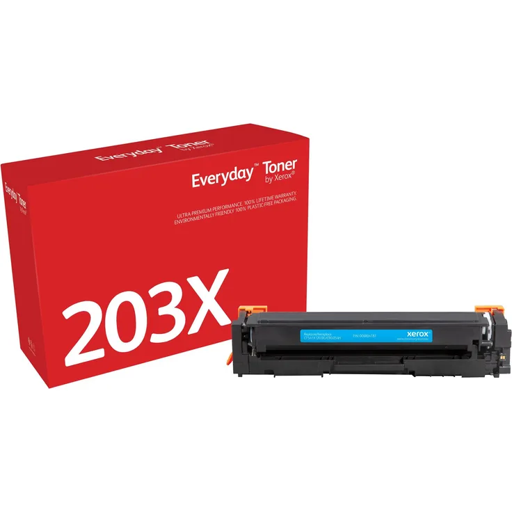 Xerox Everyday 203X (C), Cyan Toner kompatibel mit HP 202X, hohe Qualität und zuverlässige Leistung