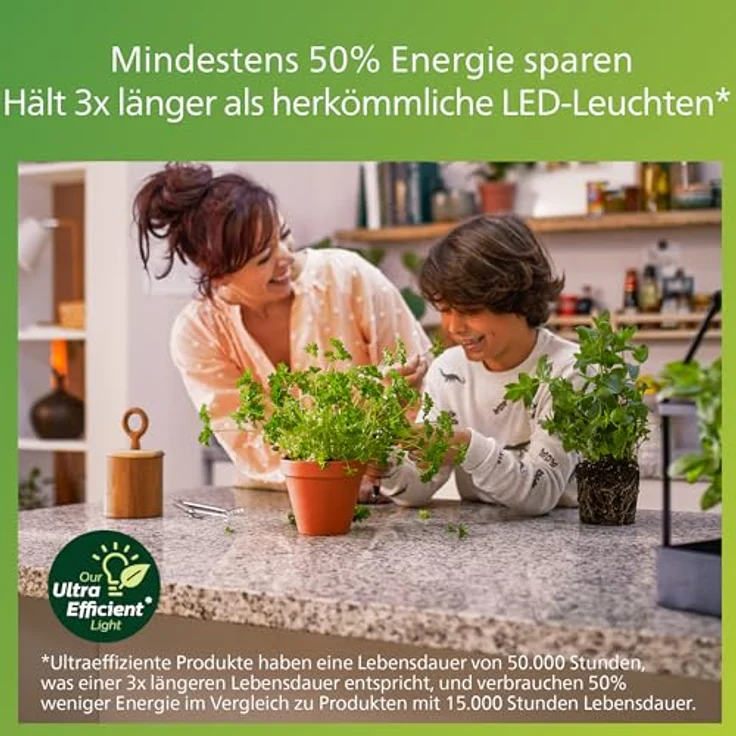 Philips Pebblo UltraEfficient LED Deckenleuchte, SceneSwitch, Schwarz, 10W, 1850Lm, 2700K, IP20, warmweißes Licht, 3 Lichteinstellungen – Bild 4