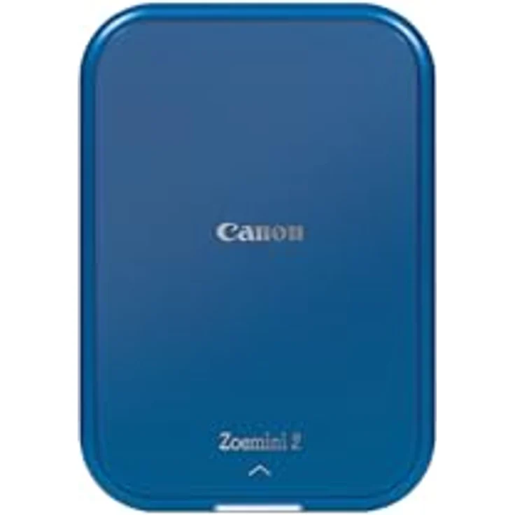 Canon Zoemini 2 Mini Fotodrucker mobil tragbar unterwegs Hosentasche Printing KIT (Fotodruck 5x7,6 cm, Smartphone + Tablet, eingebauter Akku) Marineblau [+ 20er Zink Druck-Set + 10er Circle Sticker] – Bild 2