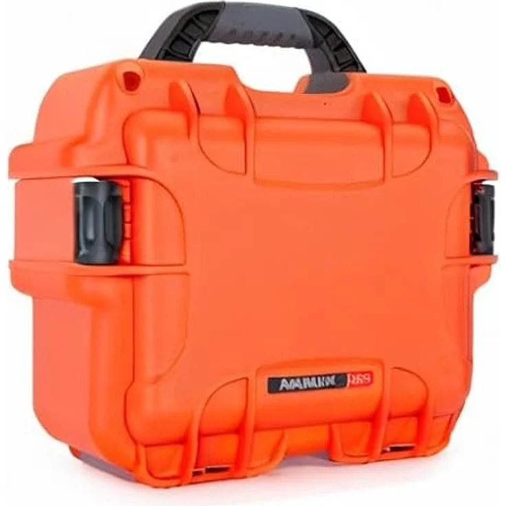 Nanuk 905, Wasserdichter Hartschalenkoffer, Außenmaße 318 x 257 x 152 mm, Schlagfest, Orange – Bild 5