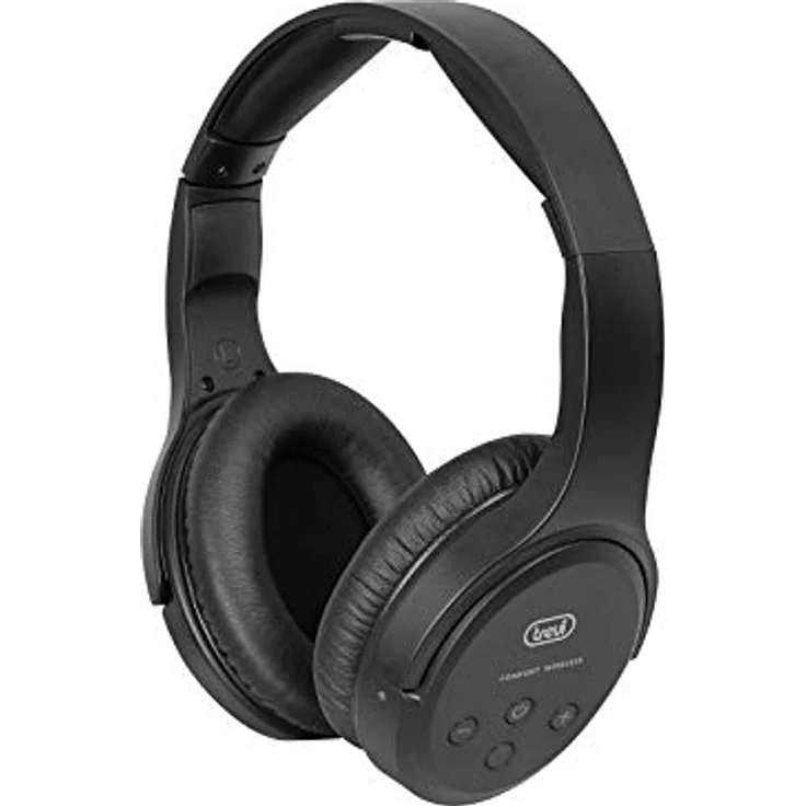 Trevi FRS 1480 R Stereo-Kopfhörer für TV, kabellos, mit Ladestation, digital, optisch, automatische Abschaltung, Rot – Bild 5