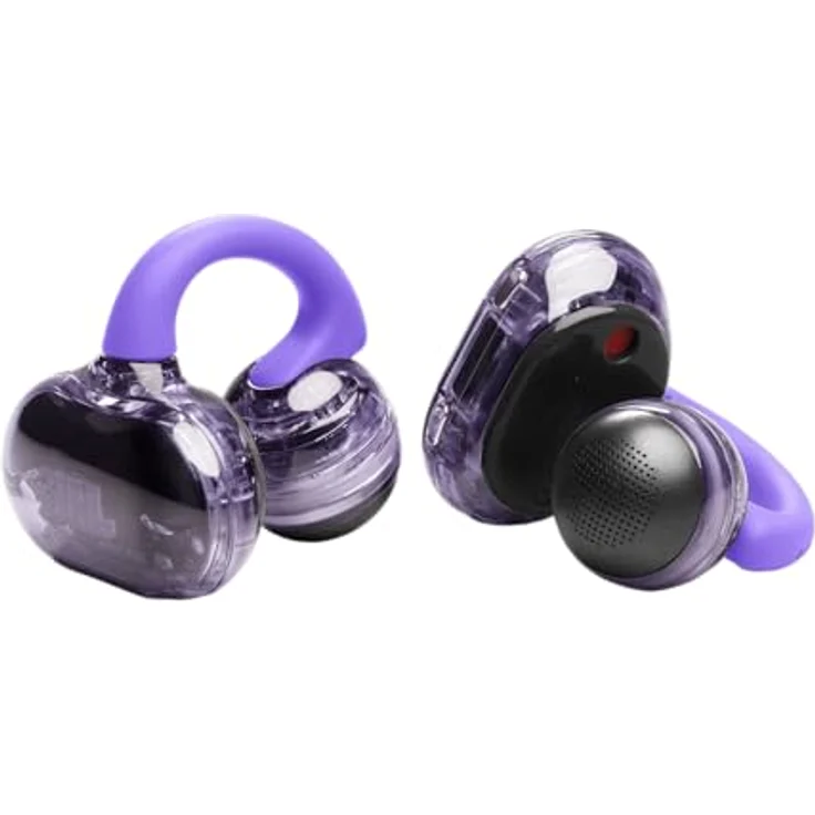 JBL Soundgear Clips, Open-Ear Kopfhörer mit Bluetooth, 32 Stunden Akkulaufzeit, Purple – Bild 6