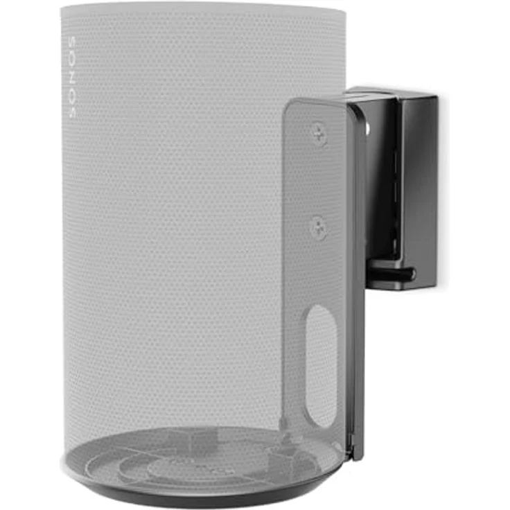 Nedis TV-Wandhalterung SPMT5800BK, neigbar und schwenkbar mit Kabelmanagement für einfache Montage – Bild 1
