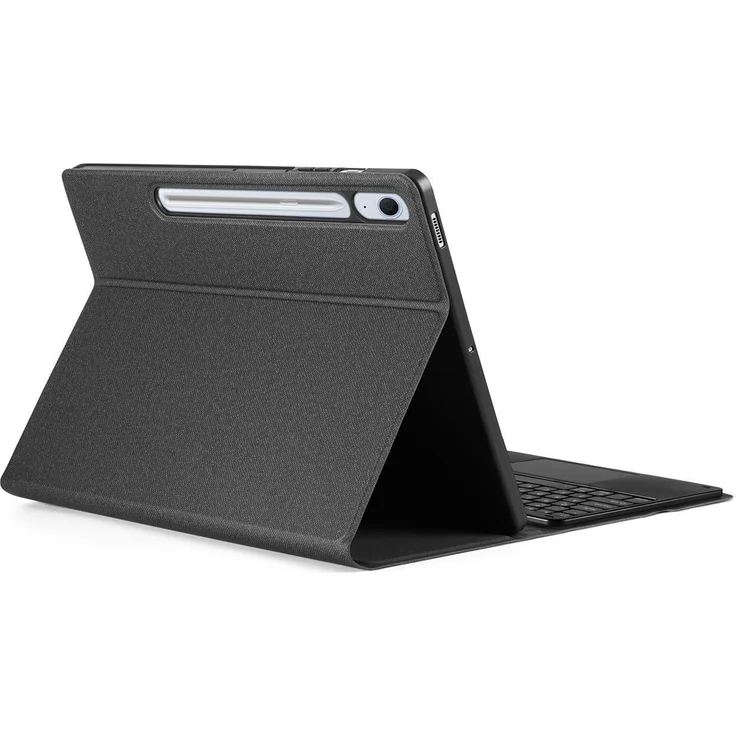 Dux Ducis TK Series Keyboard Case für Samsung Galaxy Tab S10 FE+, Tablet Hülle mit QWERTY-US-Tastatur, schwarz