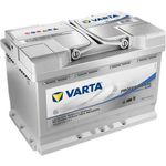 VARTA VARTA LA70 Professional AGM 70Ah 12V 760A Batterie Batterie, (12 V) - AGM Technologie, 70Ah Kapazität, 760A Kälteprüfstrom