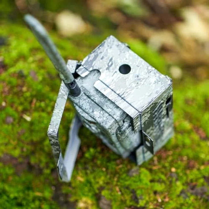 Zeiss Secacam 5 Metallgehäuse - Schutzgehäuse Wildkamera mit Bewegungsmelder Fotofalle Tierkamera Schutzbox Camouflage Nachtsichtgeräte Jagdkamera Gehäuse Schutz gegen Diebstahl – Bild 4