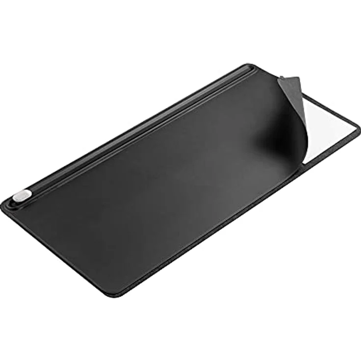 Orbitkey Desk Mat (L), Mausmatte, Schwarz, mit praktischem Dokumentenversteck und magnetischem Kabelhalter – Bild 3