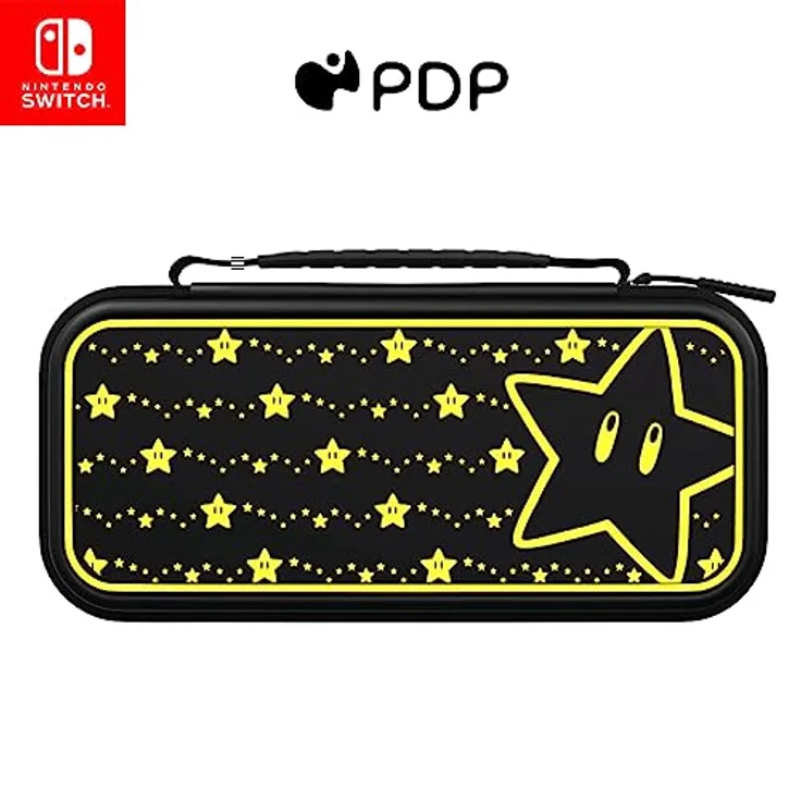 PDP Travel Case Plus Glow Super Star Nintendo Switch