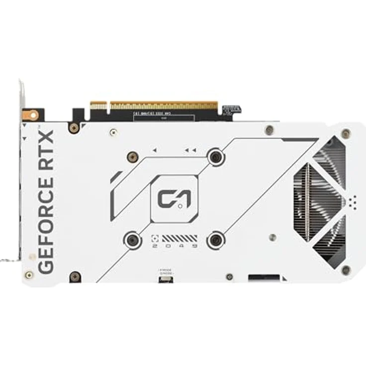 ASUS DUAL-RTX5060-O8G-WHITE, 8GB GDDR7 Grafikkarte mit AI-Leistung, Dual BIOS und 0dB-Technologie, weiß – Bild 6
