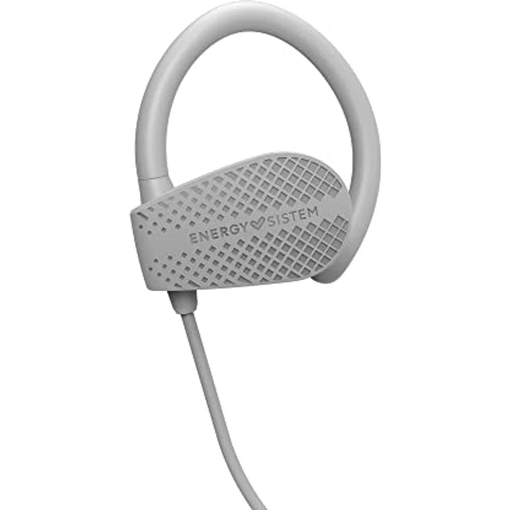 Energy Sistem Earphones Bluetooth Sport 1+ Grau In-Ear Ohrhörer Sport-Kopfhörer (Bluetooth 5.1, Sprachsteuerung, Secure-Fit-Befestigungssystem, Schweißfest), Grau – Bild 4