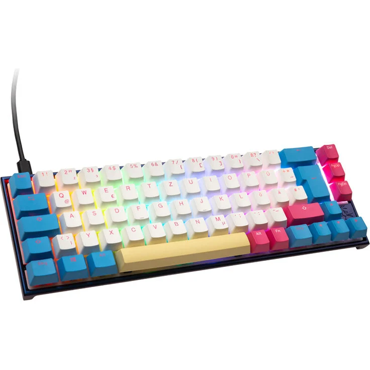 Ducky Mecha SF Limited Dawn Edition, Gaming-Tastatur mit RGB LED und MX-Brown Switches – Bild 1