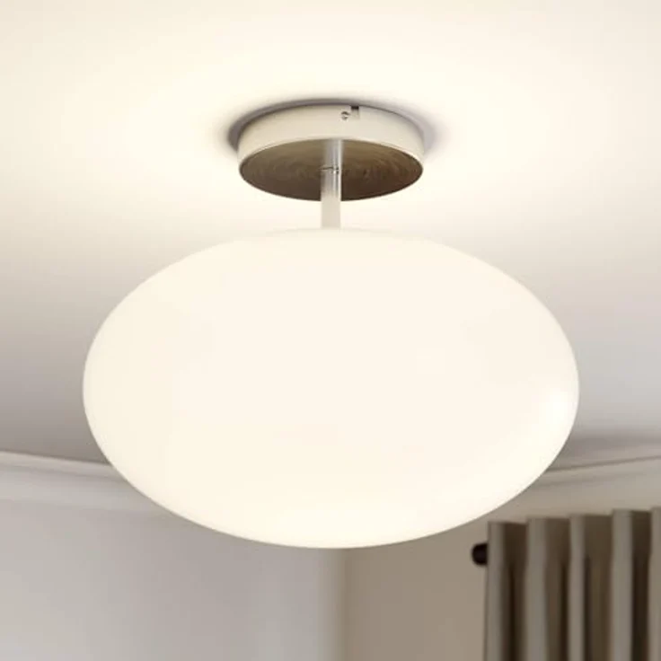 Lindby Deckenlampe 'Sonika' (Modern) in Chrom aus Metall (1 flammig, E27) - Wohnzimmerleuchte in zeitlosem Design – Bild 2