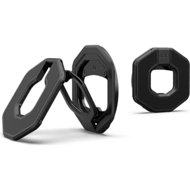 UAG Monarch Mag2 Ring Stand, Smartphone Halterung mit Kickstand-Funktion, MagSafe-kompatibel, Schwarz – Bild 1