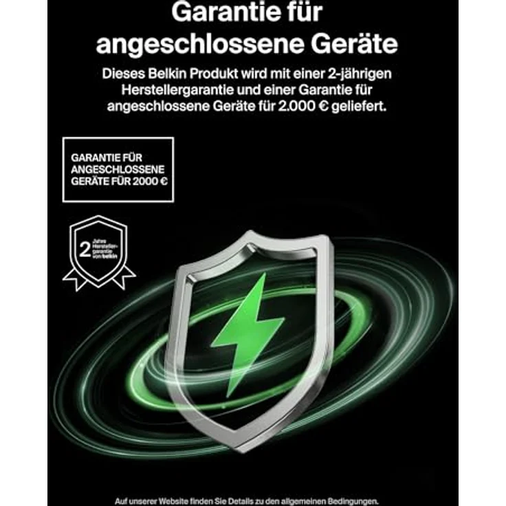 Belkin Boostcharge 70 W USB-C Ladegerät, 2x USB-C und 1x USB-A, effizientes Schnellladen, weiss – Bild 8