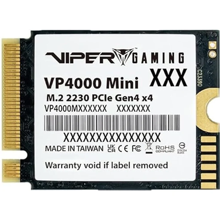 Patriot VP4000M1TBM23 VP4000M1TBM23 VP4000M1TBM23 Mini 1TB M.2 2230 PCIE GEN4 x4 SSD, bis zu 5000 MB/s – Bild 2