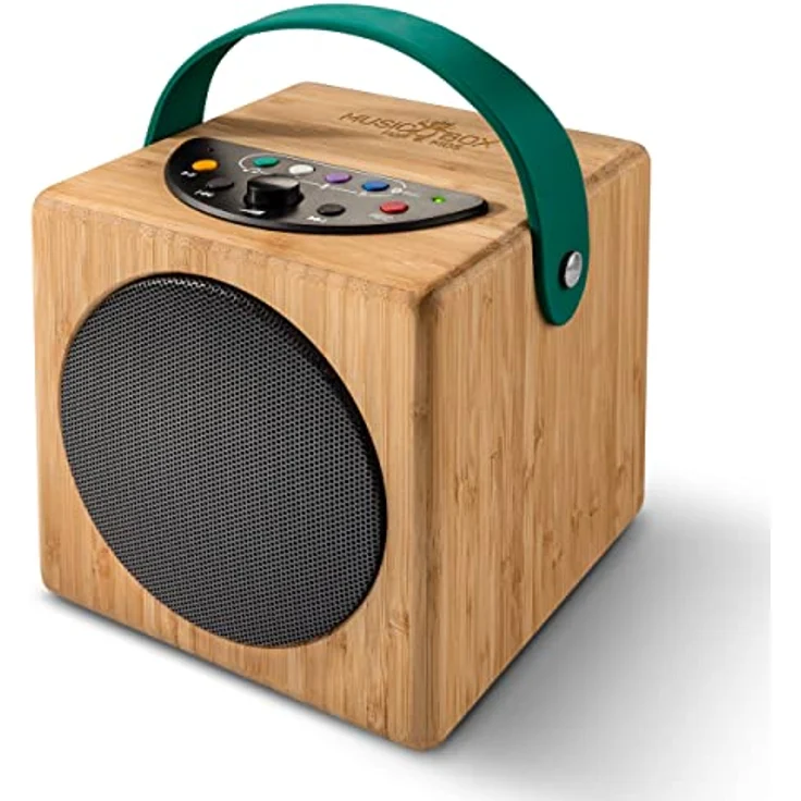 KidzAudio Music Box for Kids - Tragbarer Bluetooth-Lautsprecher für Kinder mit Wiedergabe von USB-Stick oder über Bluetooth. Mit Kopfhöreranschluss, Lautstärkebegrenzer, Aufnahme- und Sleep Funktion. – Bild 5