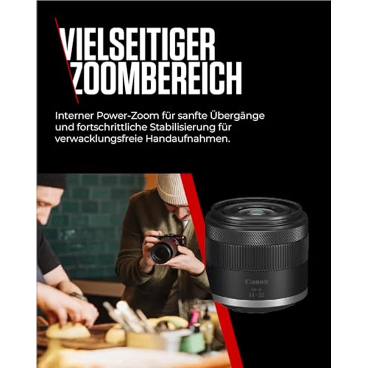 CANON RF-S 14-30mm F4-6.3 IS STM PZ, Weitwinkel-Objektiv für Canon R-Mount, Schwarz, mit internem Power Zoom und optischem Bildstabilisator – Bild 3