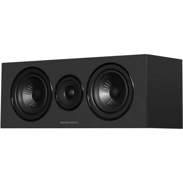 WHARFEDALE Diamond 12.Ci Center-Lautsprecher, schwarz, mit hervorragender Klangqualität und präziser Sprachwiedergabe