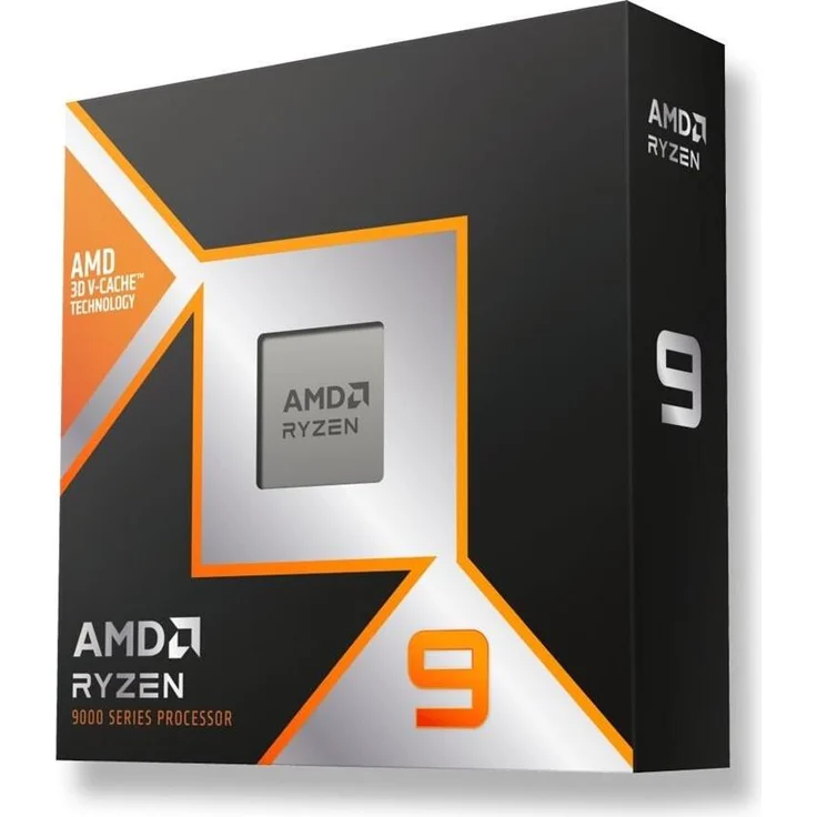 AMD Ryzen 9 9950X3D, 16 Kern Prozessor mit 4,3 GHz, 144 MB L2 & L3 Cache, Sockel AM5, Tray