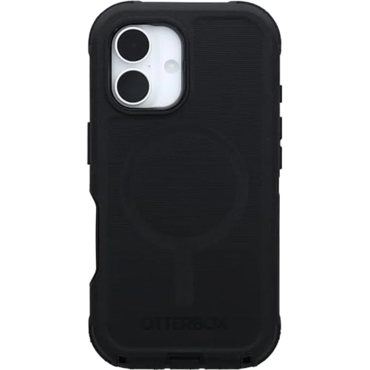 OtterBox Defender Series MagSafe Hülle für iPhone 16, stoßfest, sturzsicher, extrem robust, Schutzhülle, 7X getestet nach Militärstandard, Schwarz – Bild 2