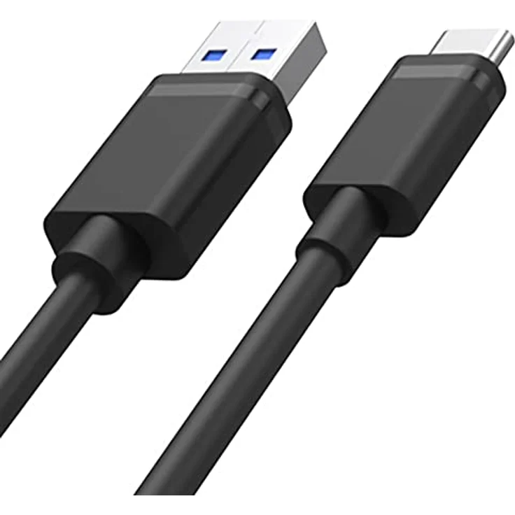 Unitek USB-A - USB-C Kabel kurz 50cm Y-C481BK / USB 2.0 Standard/Quick Charge 3.0 / Laden/Strom- und Datenübertragung/Durchsatz: 480 Mbps/PVC/Schwarz – Bild 2