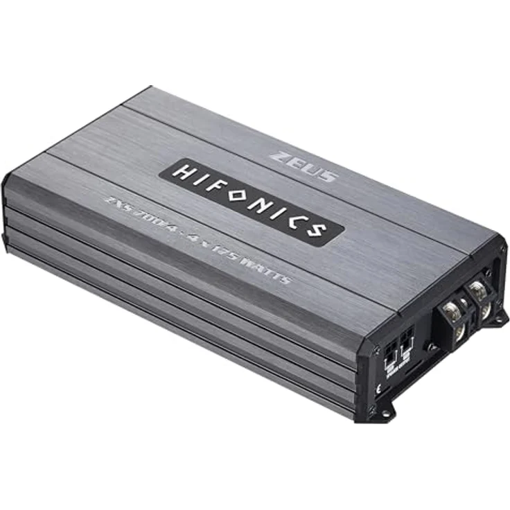Hifonics ZEUS STREET ZXS700/4, Digitaler 4-Kanal Verstärker mit 115 W RMS pro Kanal, Class D Technologie und ultra-kompaktem Design – Bild 2