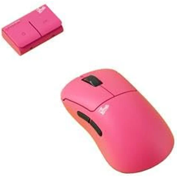 Pulsar ZywOo The Chosen Gen.2 Gaming Maus, ergonomisch mit optischen Switches, 32000 DPI, wireless, Hot Pink