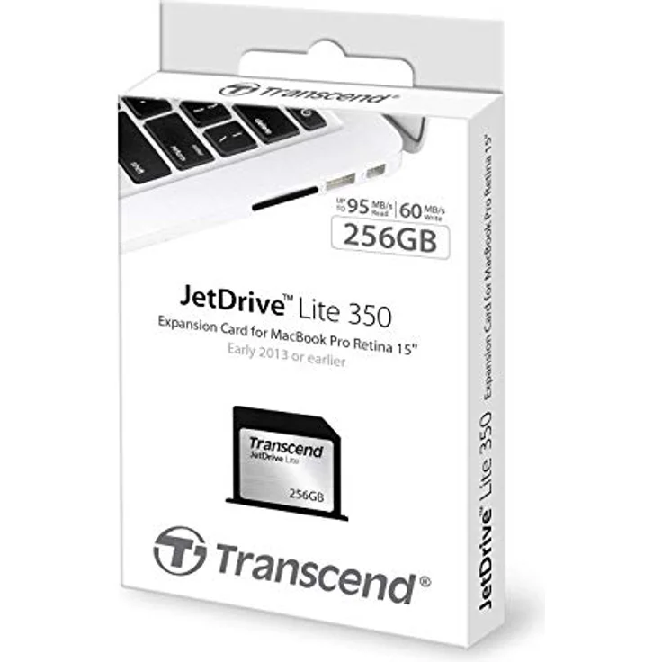 Transcend 256GB JDL350 JetDrive Lite 350 Erweiterungskarte für Mac TS256GJDL350 – Bild 4