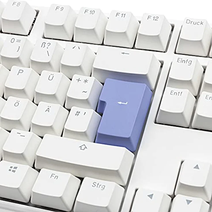 Ducky One 3 Classic Mechanische Tastatur - Mechanical Keyboard - Tastatur Gaming Mechanisch - Gaming Keyboard Mechanical - Mechanische Gaming Tastatur - TKL-Format 80% - MX-Speed-Silver – Bild 5