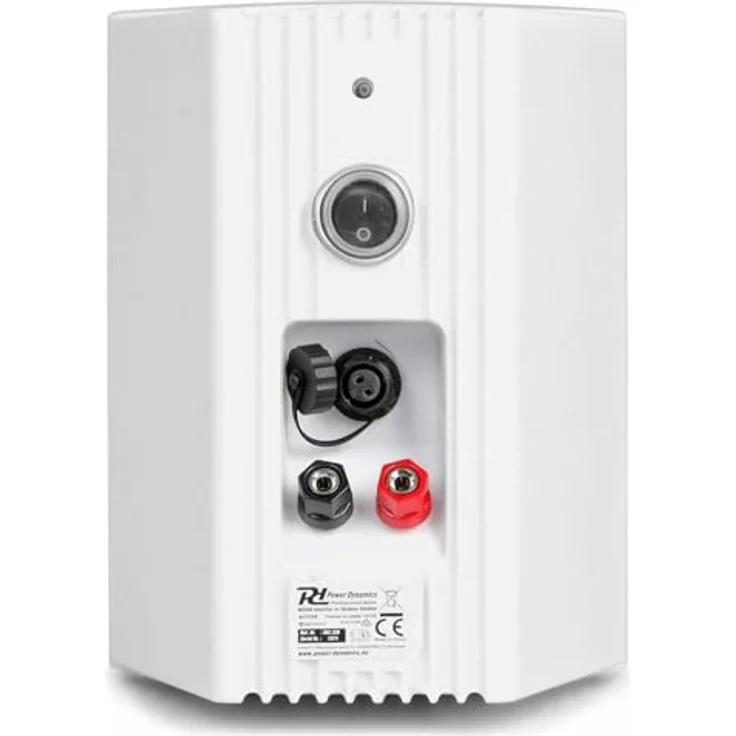 Power Dynamics WS40A Bluetooth und WiFi Lautsprecher-Set, 200 Watt, 4 Zoll, IP55, Weiß – Bild 3