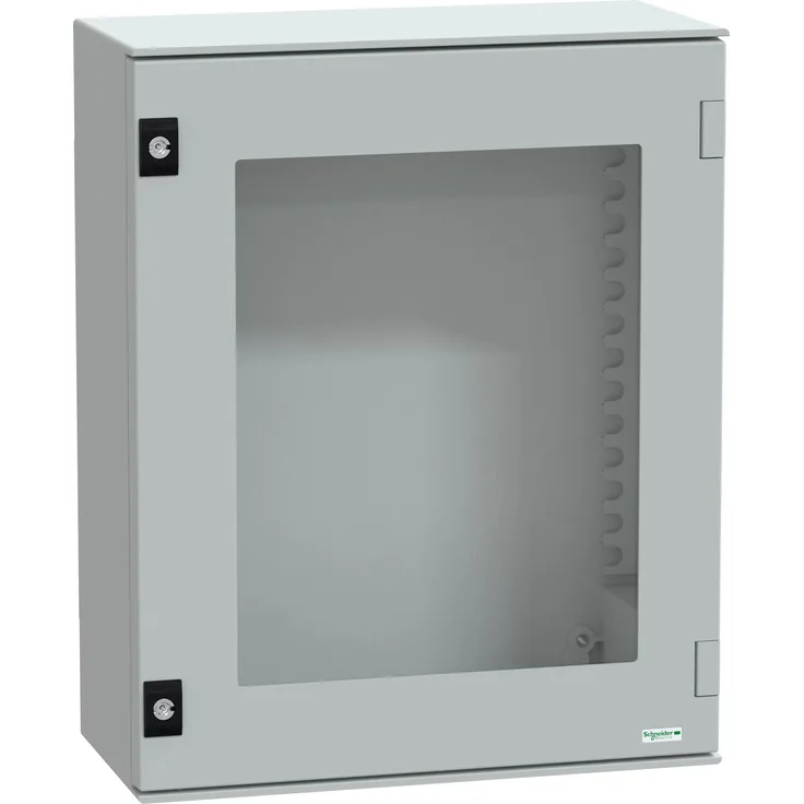 Schneider Electric Thalassa Wall Box w/ Glazed Door, 530x430x200mm, Serverschrank, Grau