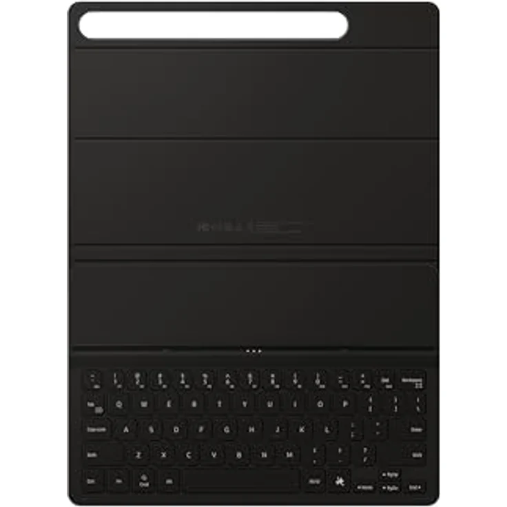 Samsung Book Cover Keyboard Slim EF-DX720 für das Galaxy Tab S9 | Tab S9 FE, QWERTZ-Tastatur, AI-Taste, Schwarz – Bild 4