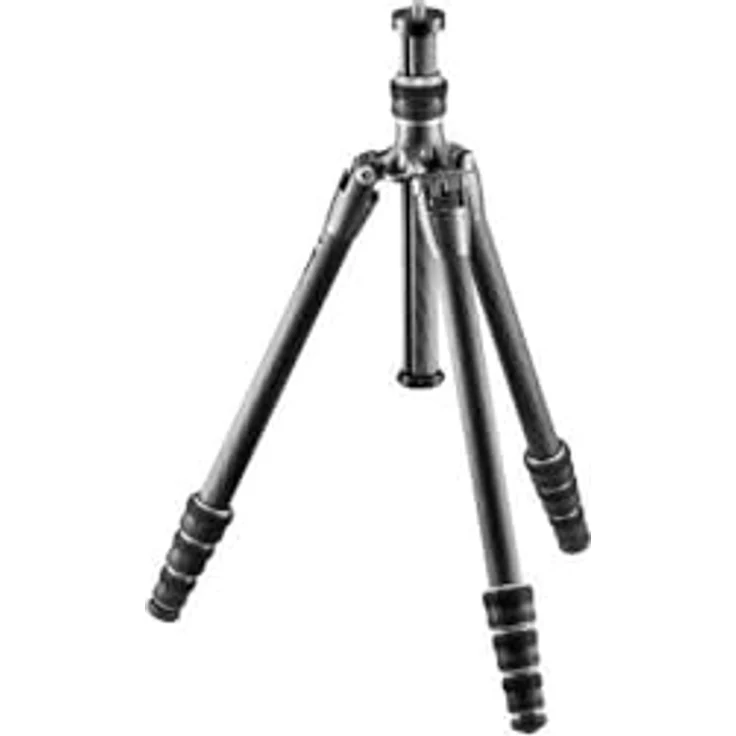 Gitzo GT0545T Traveler Stativ (superkompakt, faltbar und unglaublich leicht, kurze Säule für Aufnahmen auf Bodenhöhe inklusive Serie 0 - 4 Segmente) carbon – Bild 2