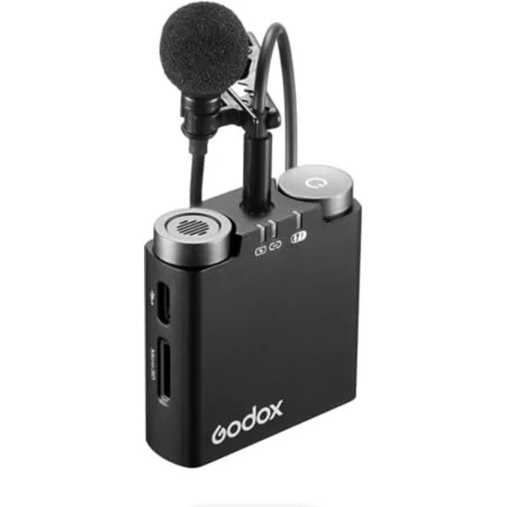 Godox Virso S M2 Wireless Microphone System (Sony Version), kabelloses Mikrofon mit 200 m Reichweite und ultra-langer Akkulaufzeit – Bild 8