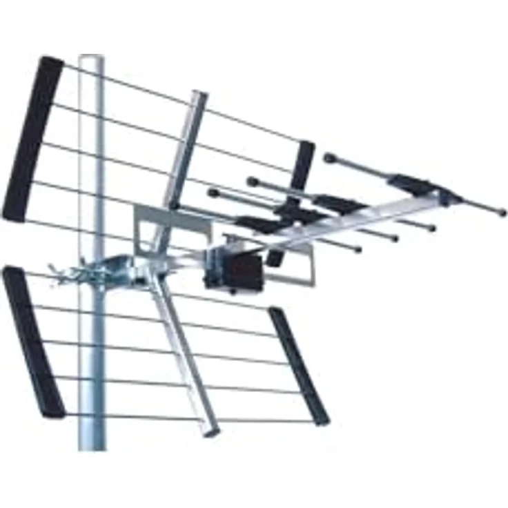 Kathrein AON 48 UHF-TV-Antenne, geeignet für DVB-T/T2, Verstärkung 9,5-13,5 dB, 6 Elemente, externe Antenne, breitbandig 470-694 MHz – Bild 1