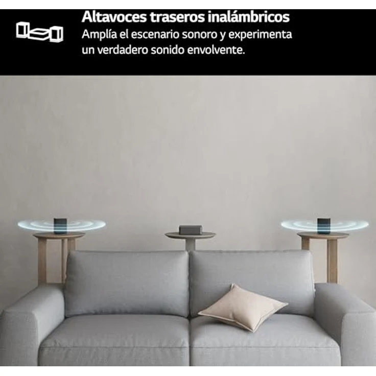 LG SQC4R Intelligente Soundbar, 220 W, Dolby Digital, LPCM-kompatibel, Bass-Equalizer, 4.1-Kanäle, Schwarz – Bild 4