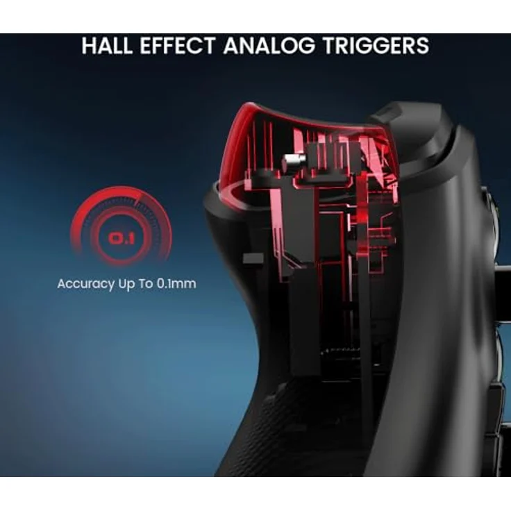 GameSir G7 HE Wired Controller, Offiziell lizenzierter für Xbox Series X|S, Xbox One, Windows 10|11, PC, Game Controller mit Hall Effekt Sticks, Schwarz – Bild 4