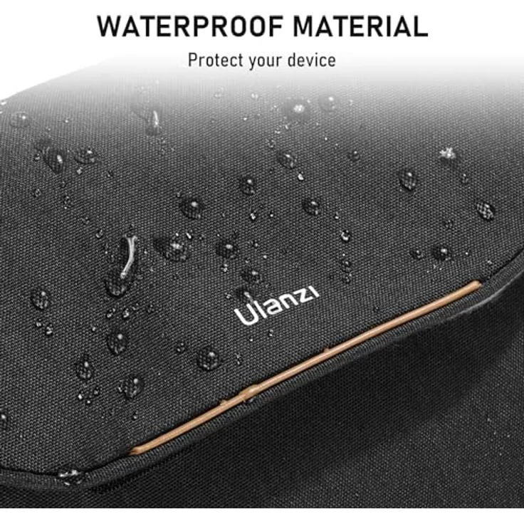 Ulanzi Lightweight Shoulder Bag, Kamera Schultertasche mit leichtem Design, Schwarz – Bild 2